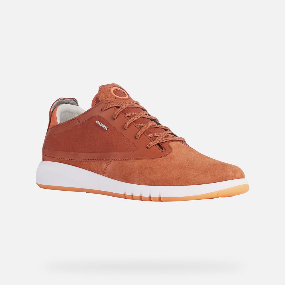 Tenis Geox Homem Laranja - Aerantis - OYWKB0459